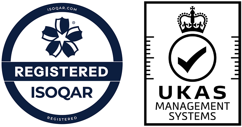 Abacus Engineering Supplies ISOQAR UKAS logo